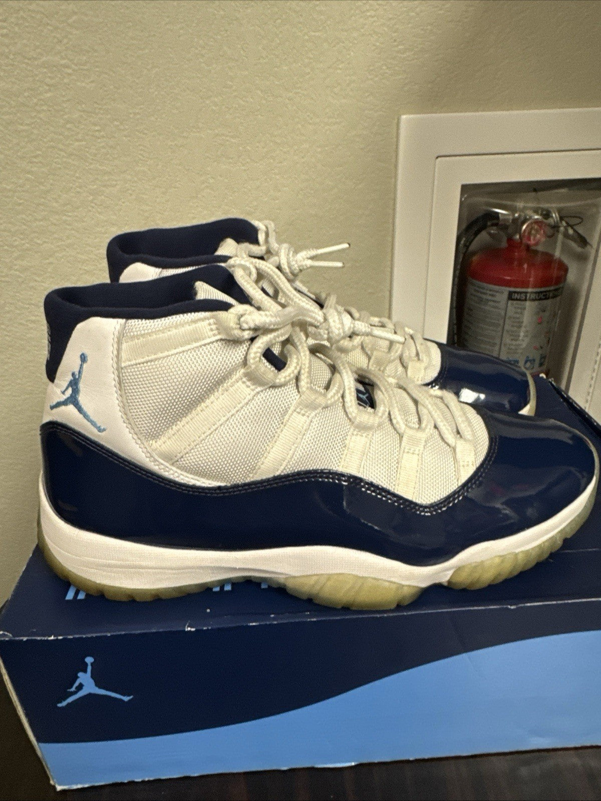 Air Jordan 11 Retro Win Like '82 New Size 11.5 - product image from the listing.
