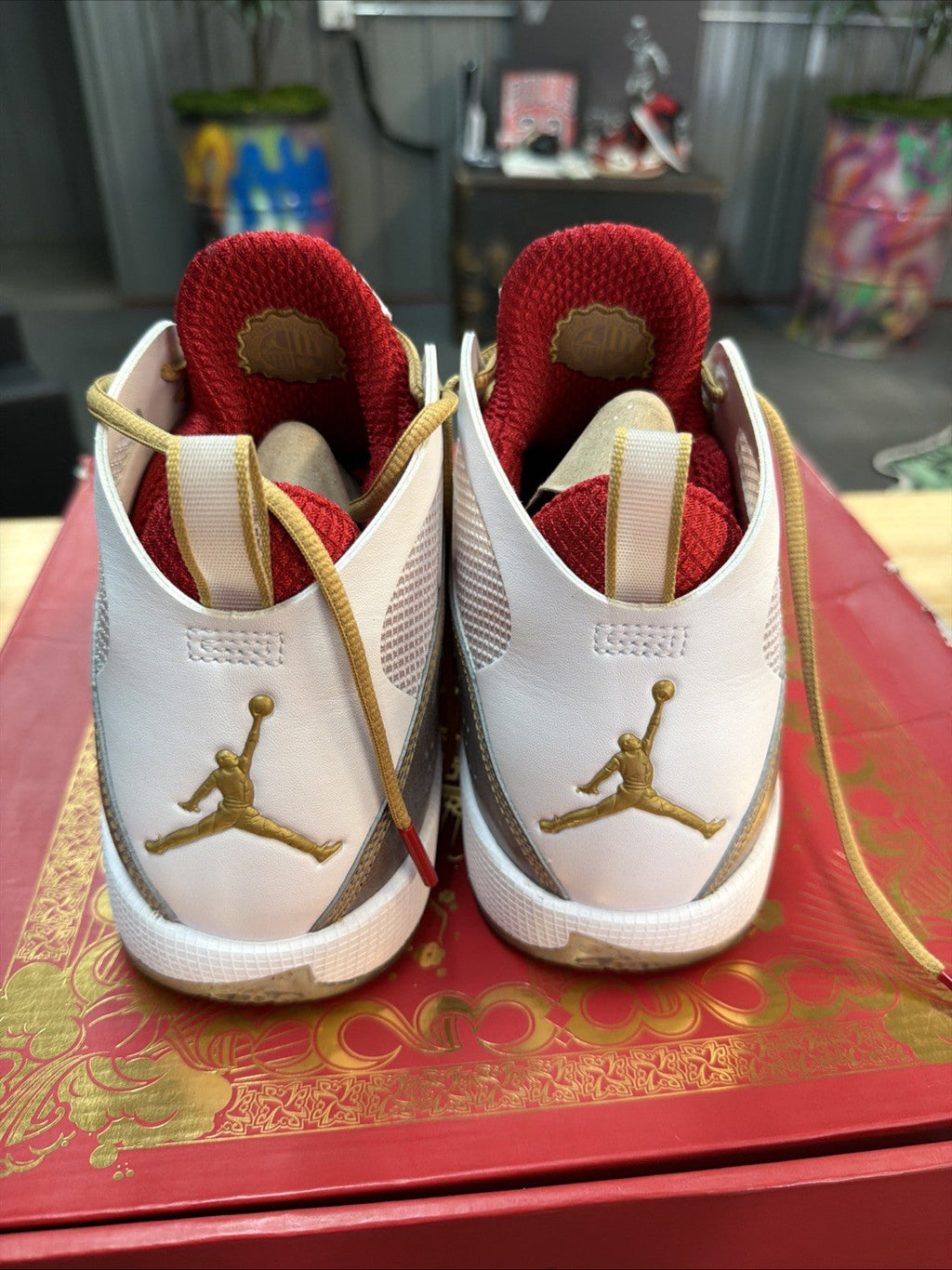 YR Size 11 YEAR OF THE RABBIT YOTR 444904-101 B - Nike Air Jordan 2011 - product image from the listing.