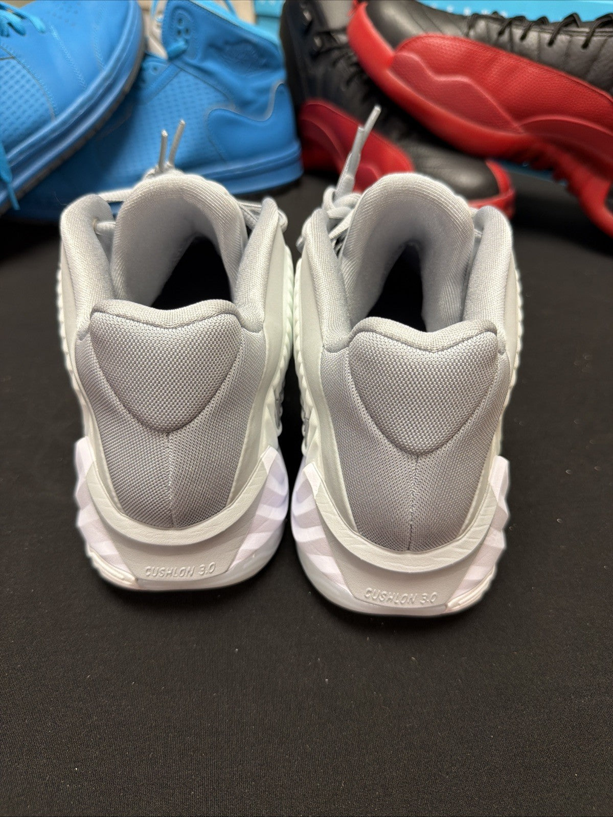 Men's Nike Giannis Freak 7 Wolf Grey/White II7518-001 Basketball Sneaker - product image from the listing.