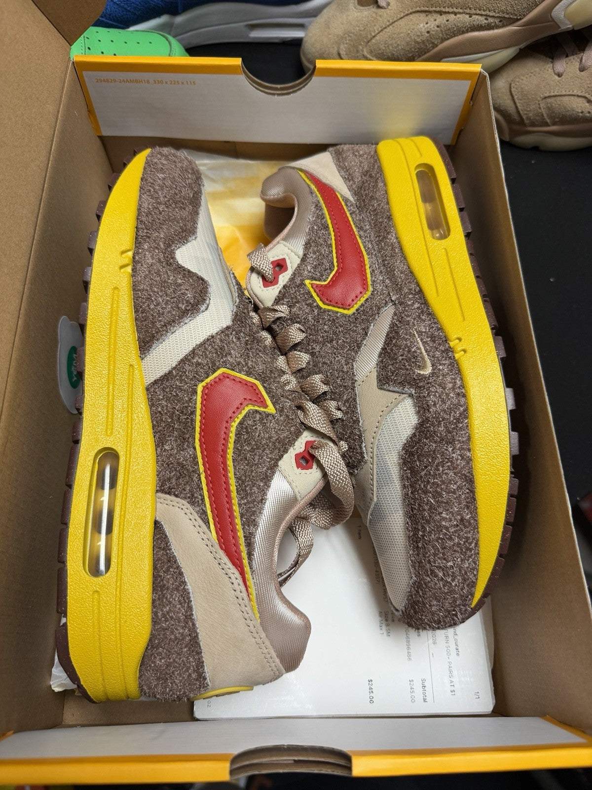Nike Air Max 1 Low Poly - Big Head Origins - Size 8.5 - product image from the listing.