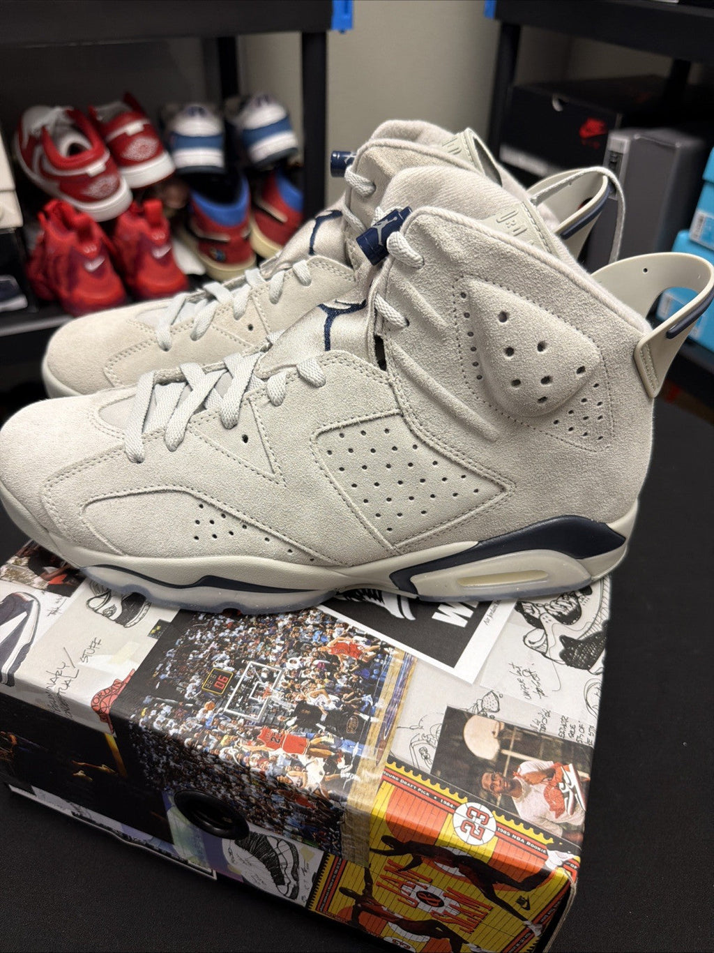 Georgetown Size US11 UK10 EUR45 - Jordan 6 Retro CT8529012 - product image from the listing.