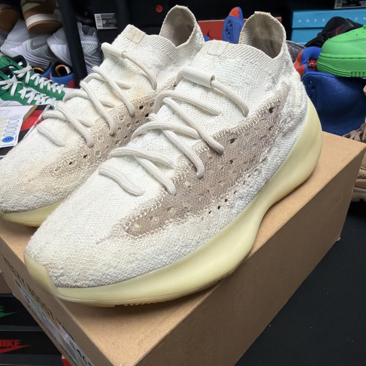 adidas Yeezy Boost 380 Calcite Glow (227) - Size 9 - product image from the listing.