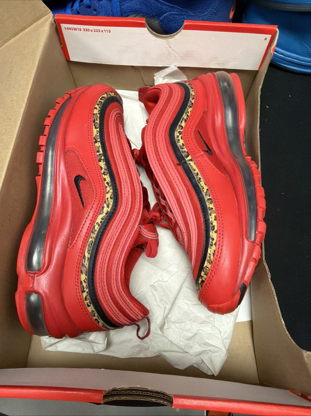 Nike Air Max 97 University Red W - Size 8 - product image from the listing.