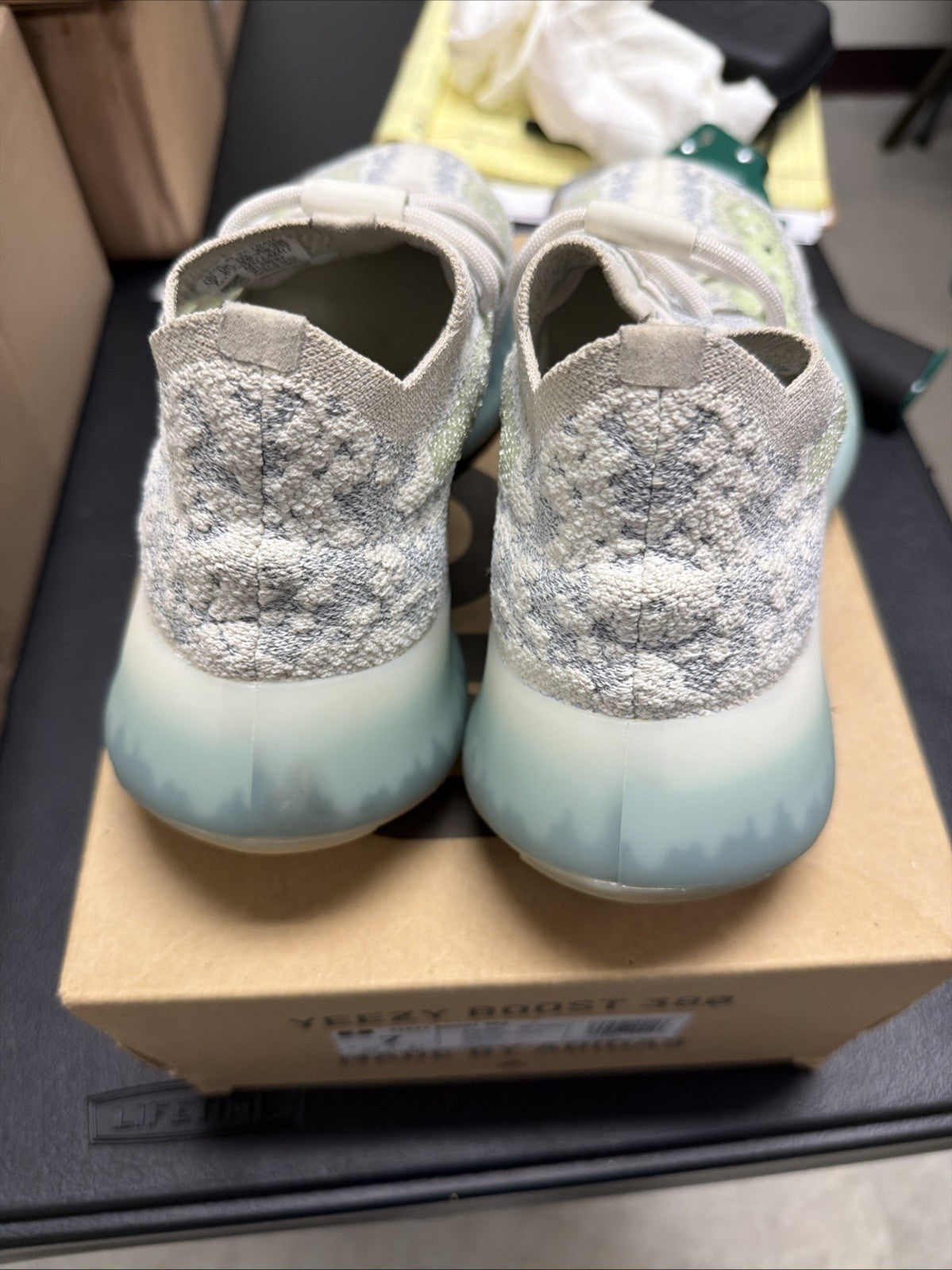 Adidas Yeezy Boost 380 Alien Blue. Brand New with Box. GW0304 - Size 7 - product image from the listing.