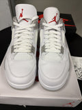 Men's Air Jordan 4 Retro White Oreo Size 10.5 CT8527-100 - product image from the listing.