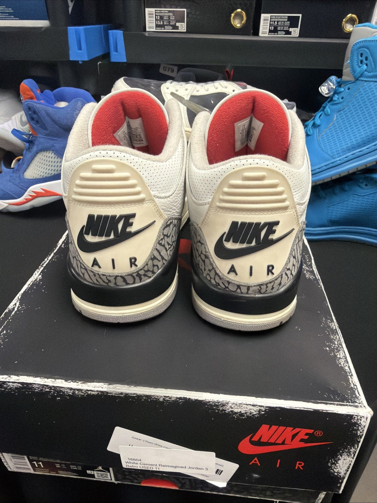 "WHITE CEMENT REIMAGINED" Air Jordan 3 Retro 2023 - Size 11 - dn3707 100 (282-.. - product image from the listing.