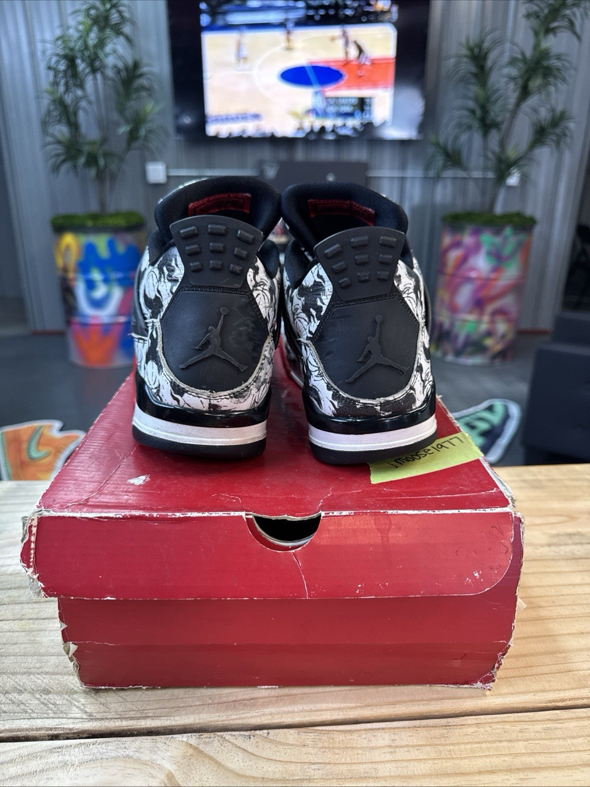 "Tattoo" size 11 - (2018) Jordan 4 - product image from the listing.