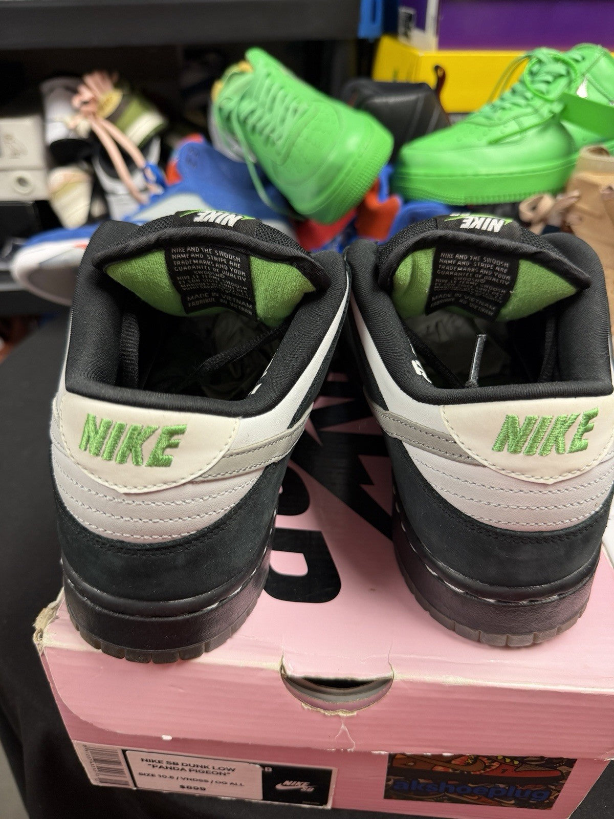 Jeff Staple x Nike SB Dunk Low Pro Panda Pigeon 2019 - Size 11 - product image from the listing.