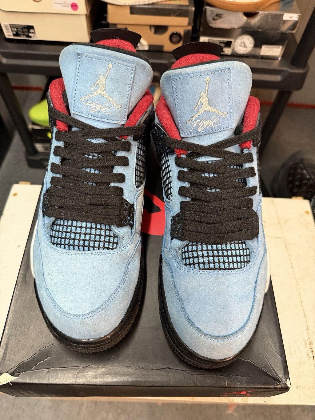 x Travis Scott Cactus Jack SIZE 11 - Nike Jordan 4 Retro - product image from the listing.