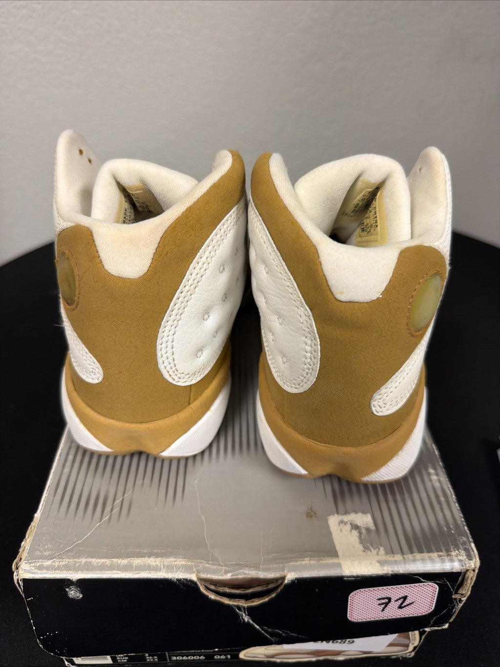 Wheat White Size 4.5 Youth - Nike Air Jordan 13 Retro DJ3003-171 - product image from the listing.