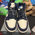 "UNC" Air Jordan 1 High OG Sail/Obsidian-University Blue Size 9.5 555088-140 - product image from the listing.