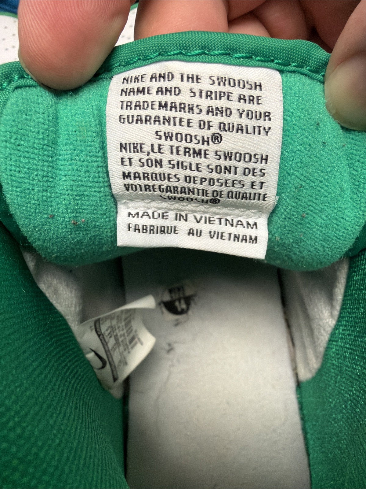 Nike SB Dunk High Pro SB Oakland Athletics 305050-337 Preowned - Size 14 - product image from the listing.