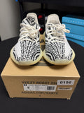 Men's adidas Yeezy Boost 350 V2 'Zebra' Size 5 Women's 6.5 (CP9654) OG - product image from the listing.