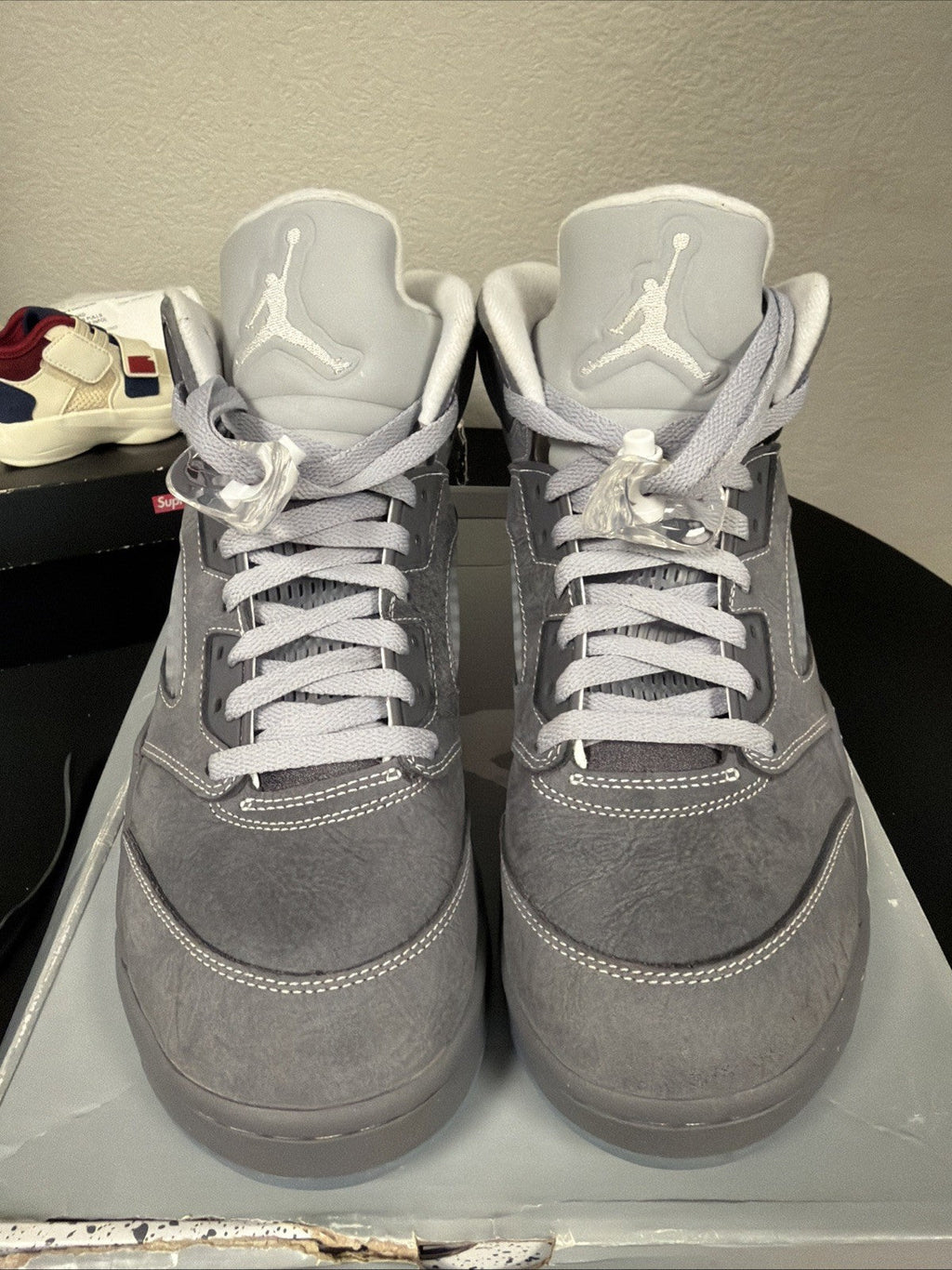Men's Nike Air Jordan 5 Retro "Wolf Grey" (2026) Graphite | DD0587-002 | Size 9 - product image from the listing.