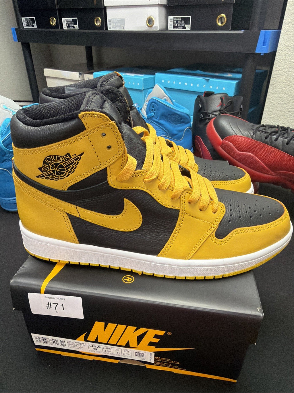 Jordan 1 Retro OG High Pollen - Size 9 - product image from the listing.