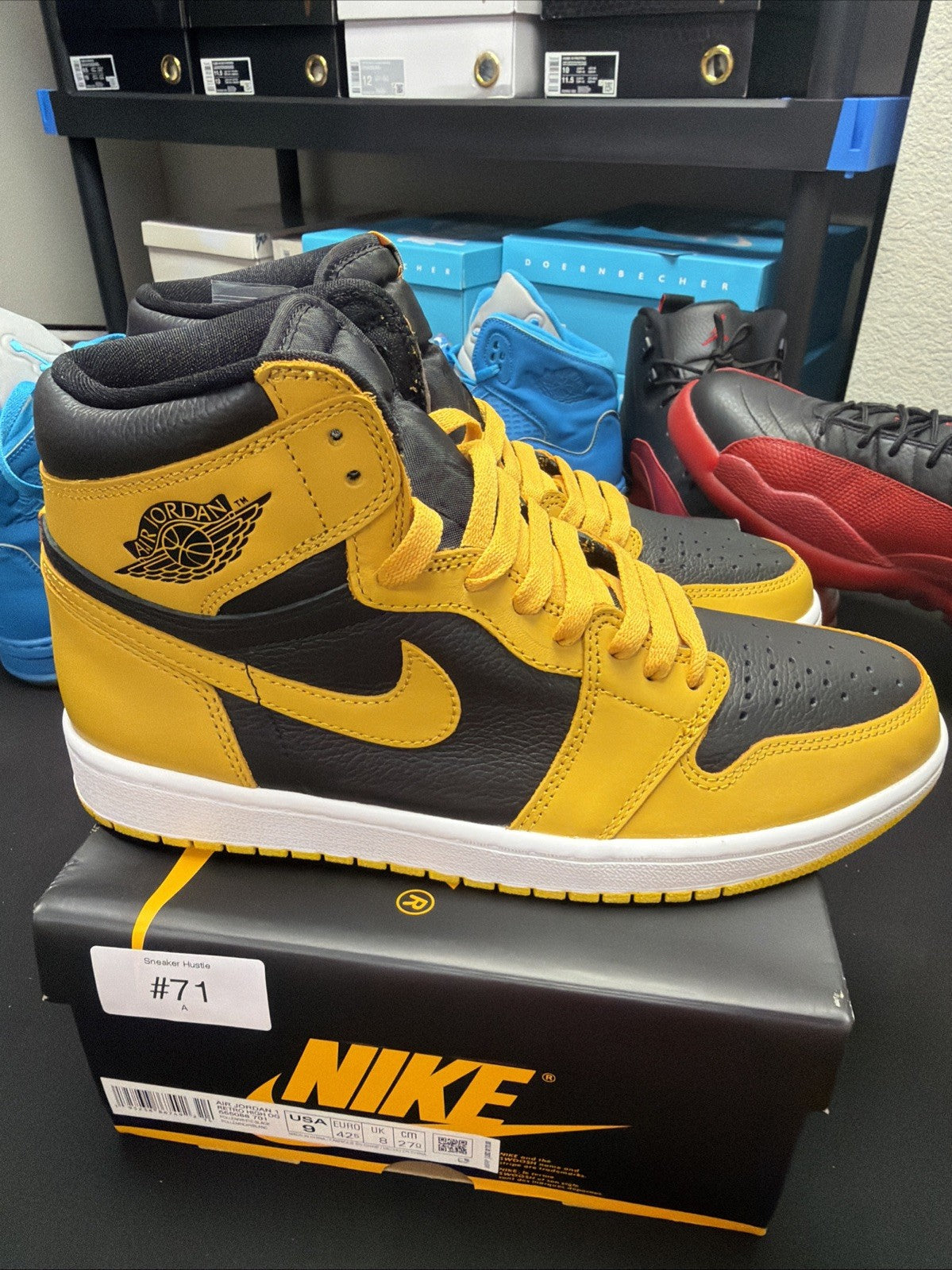 Jordan 1 Retro OG High Pollen - Size 9 - product image from the listing.