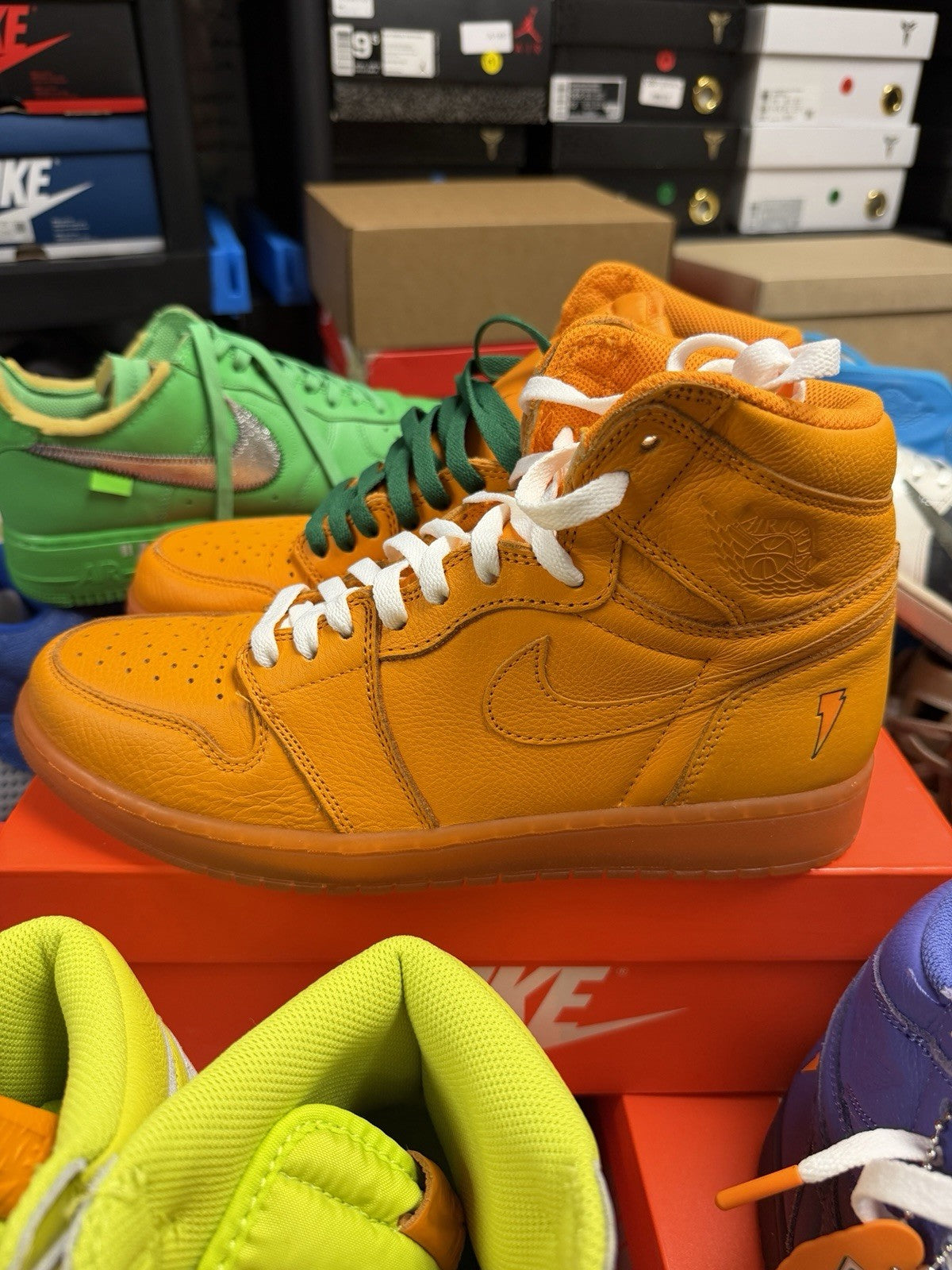 Air Jordan 1 Retro High OG Whole Set Of 4 Gatorade Pack Men's 9.5 - product image from the listing.