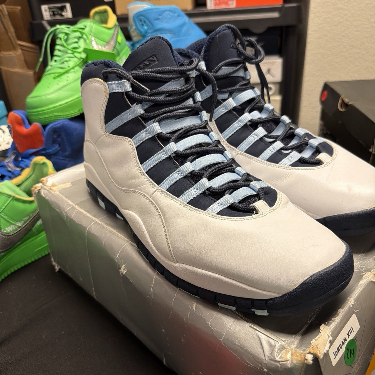 2005 NIKE Air Jordan Obsidian X's Size 13 NEAR (214) - product image from the listing.