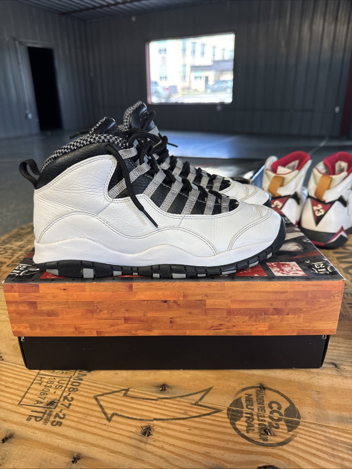 "STEEL" Size 8.5 - Air Jordan 10 Retro 2025 - product image from the listing.