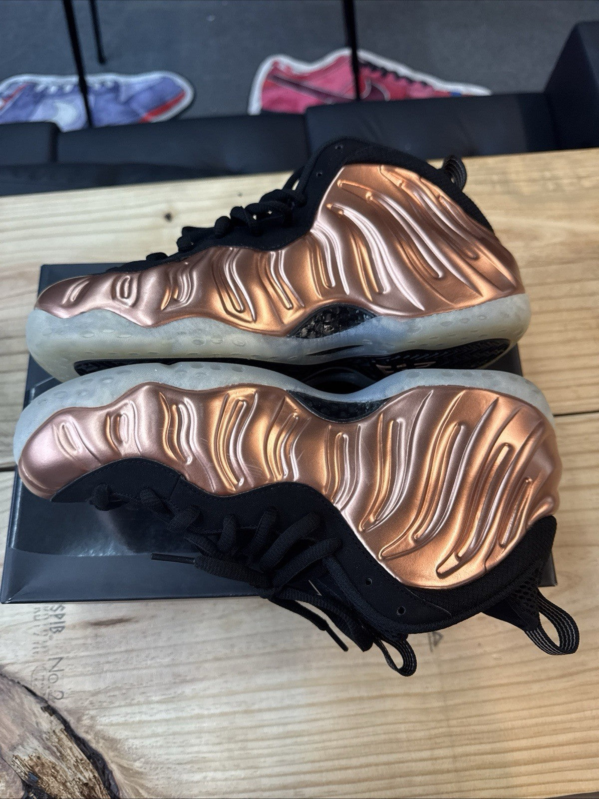 Nike Air Foamposite One Copper (2024) - Size 9.5 - product image from the listing.