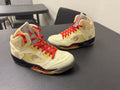 "Off-White Sail" Nike Air Jordan 5 Retro (Size 10) *Clean w/ OG Box* DH8565-100 - product image from the listing.