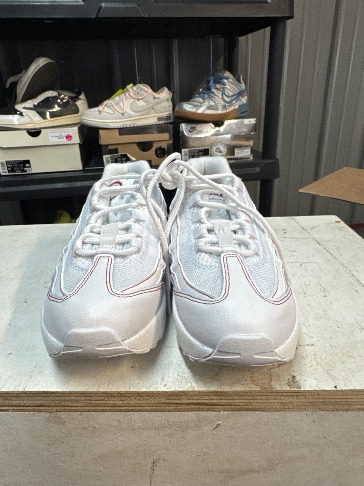 Nike Air Max 95 Recraft LTR GS Candy Cane | Replacement Box - Size 2Y - product image from the listing.