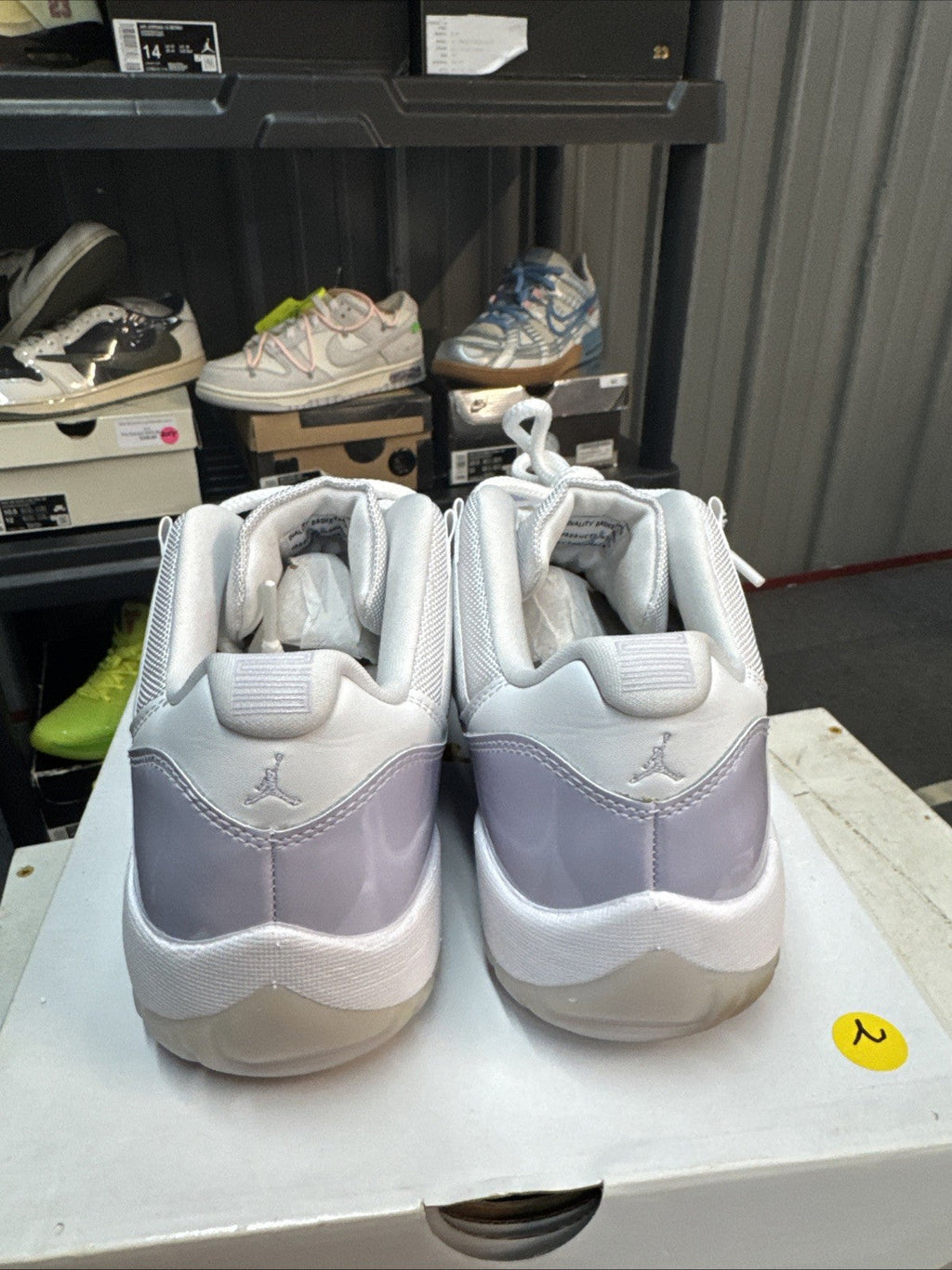 Women's Size 12 (10.5 Men's) Pure Violet Air Jordan 11 Retro Low - product image from the listing.