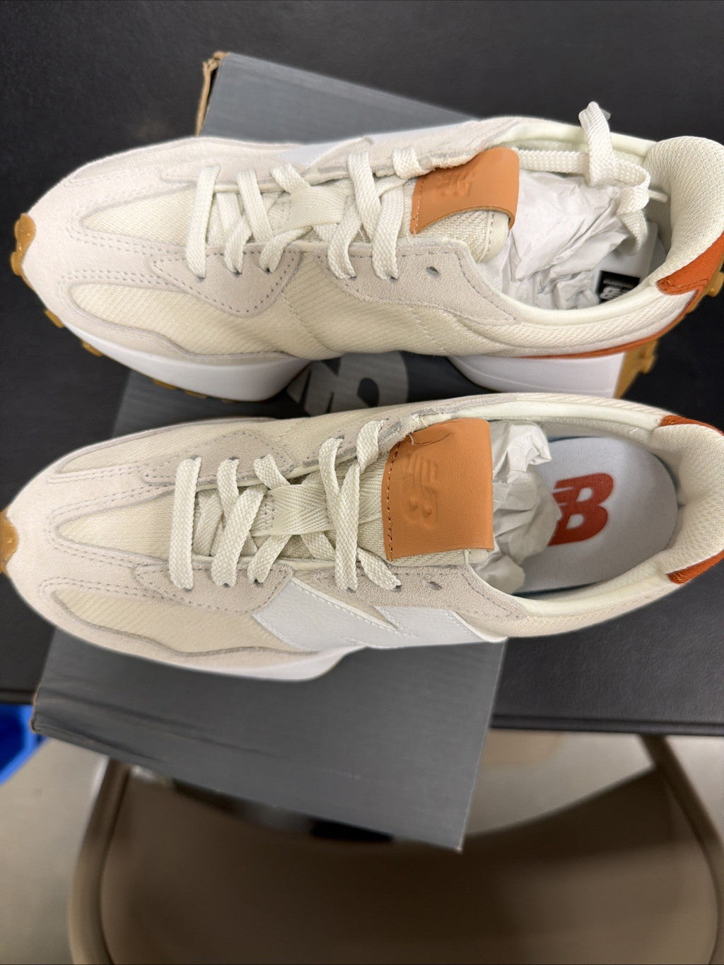 Women's New Balance 327 Shoes - product image from the listing.