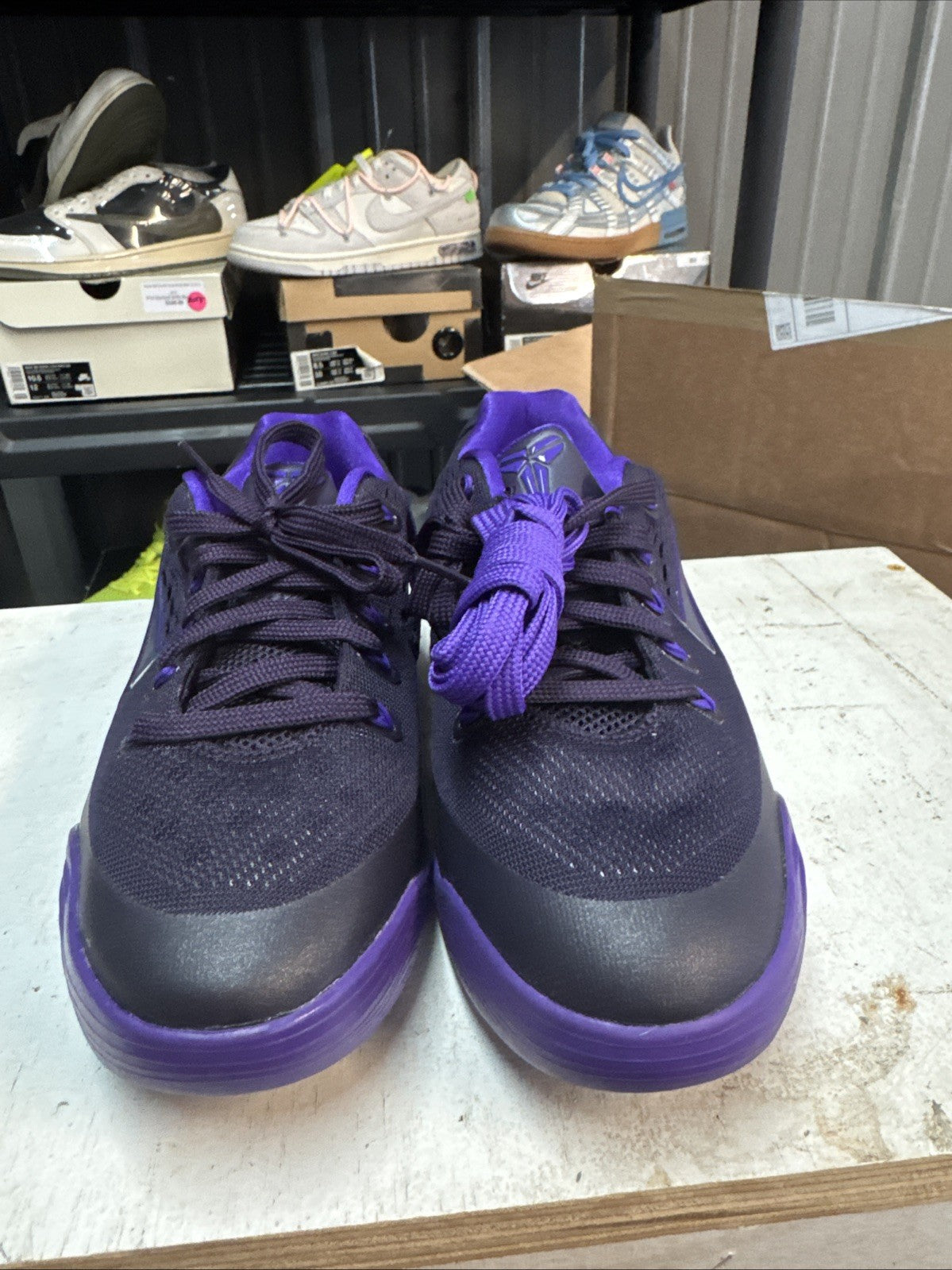 "Purple Dynasty" Size 5.5y - Kobe Ix Low Em Gs | Replacement Box - product image from the listing.