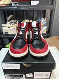 - Red, Black & White Chicago Size 9 MJ - Nike Air Jordan 1 Mid - product image from the listing.