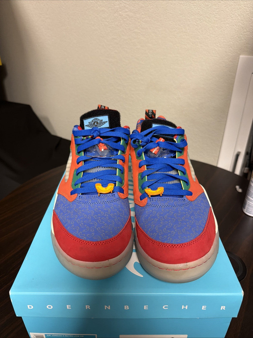 Doernbecher size 12 Wore A Couple Times - Air Jordan 5 Retro Low - product image from the listing.