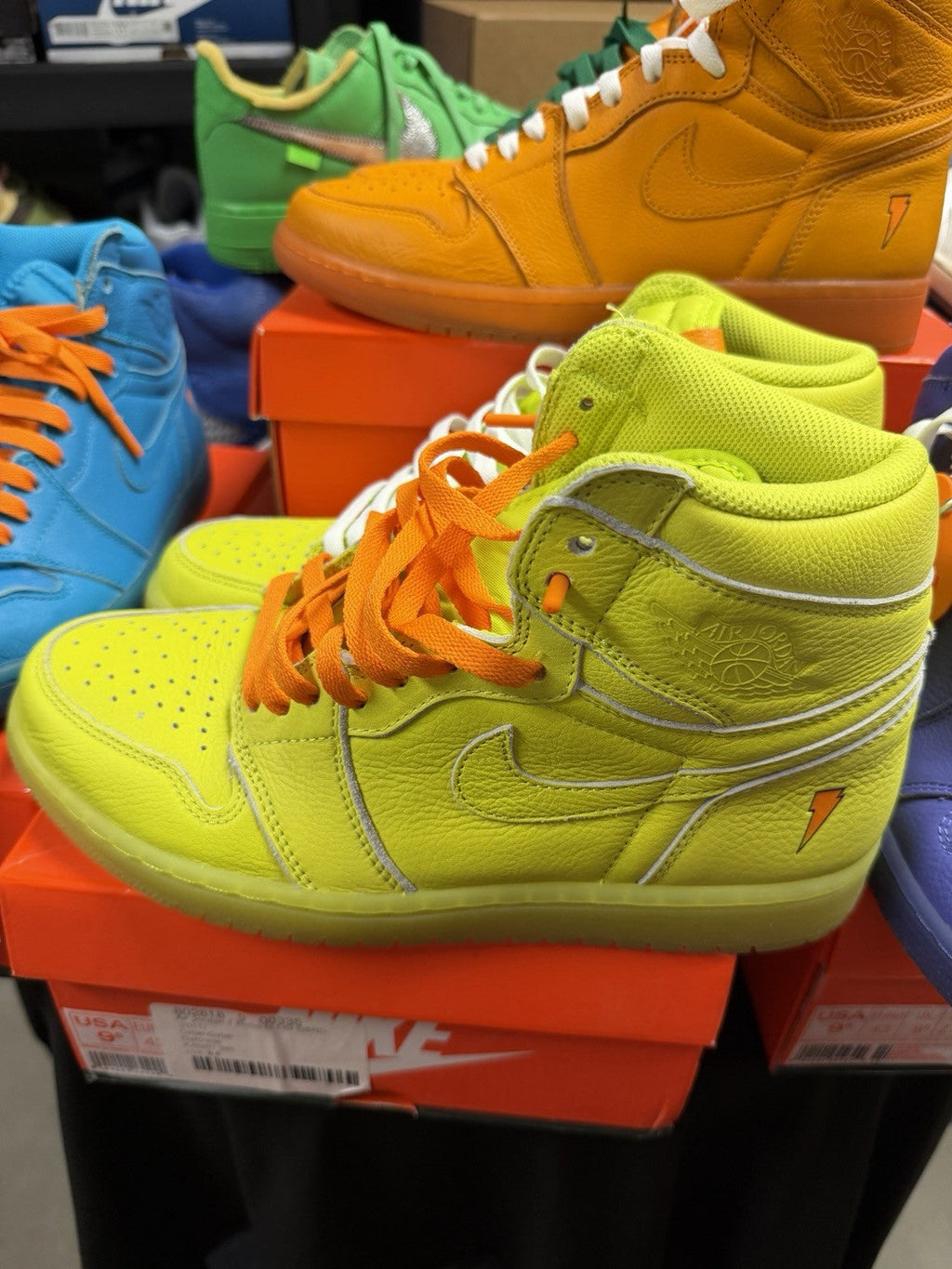 Air Jordan 1 Retro High OG Whole Set Of 4 Gatorade Pack Men's 9.5 - product image from the listing.