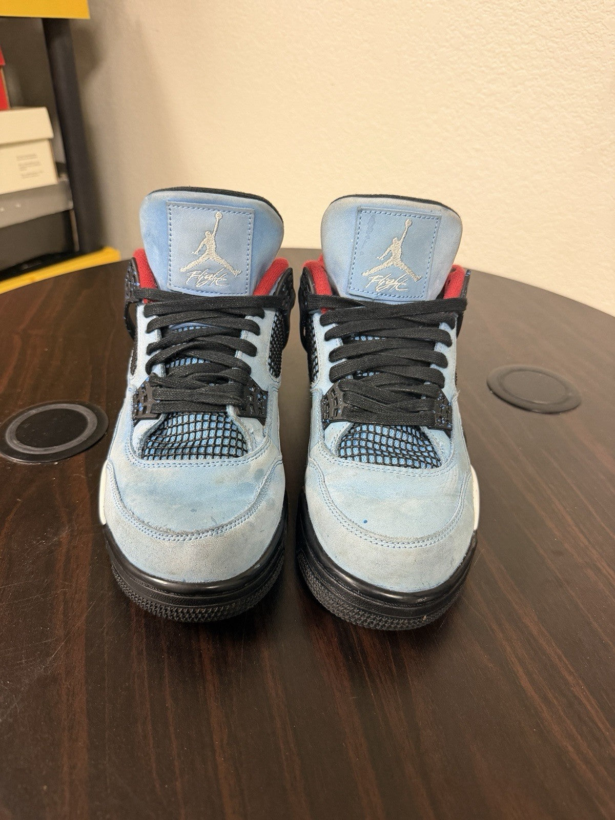 Air Jordan 4 Retro Travis Scott Cactus Jack 2018 308497-406 Authentic - Size 9.5 - product image from the listing.