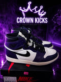 Air Jordan 1 Retro OG High Court Purple - Size 9 - product image from the listing.