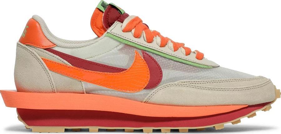 "Net Orange Blaze" Nike LD Waffle x Clot x sacai - product image from the listing.