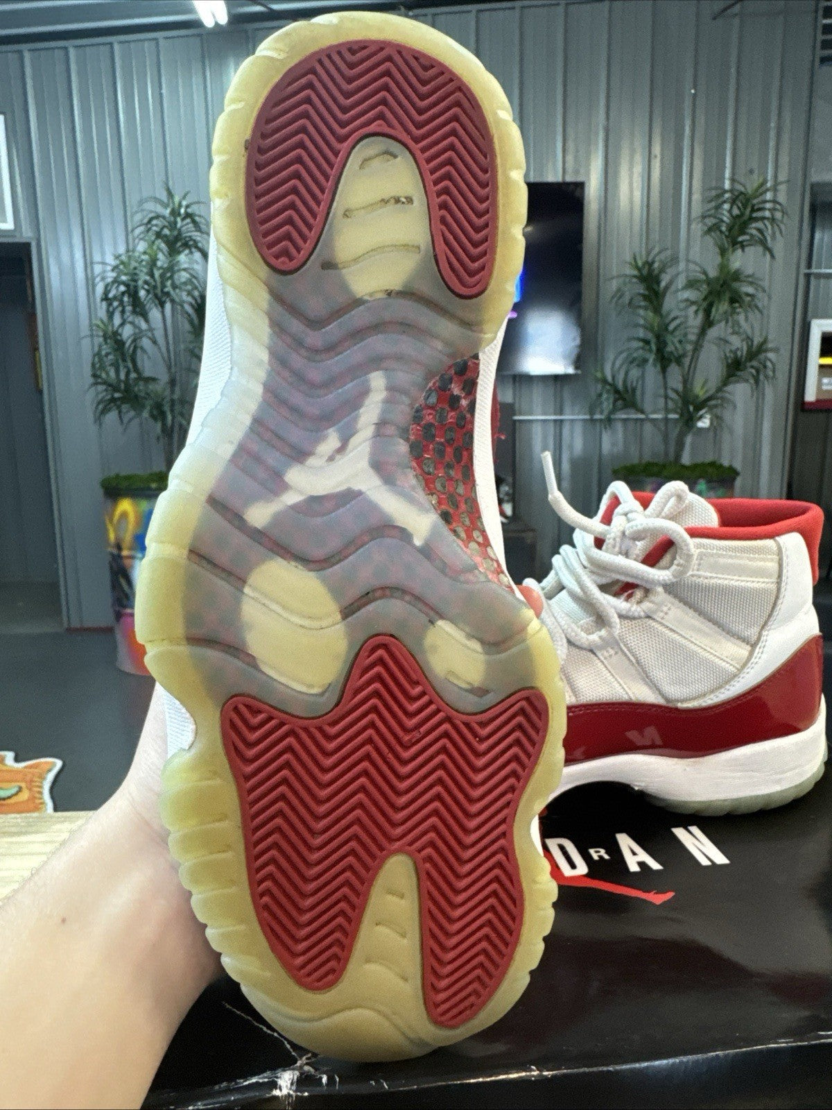 Nike Air Jordan 11 Retro Cherry - Size 10 - product image from the listing.