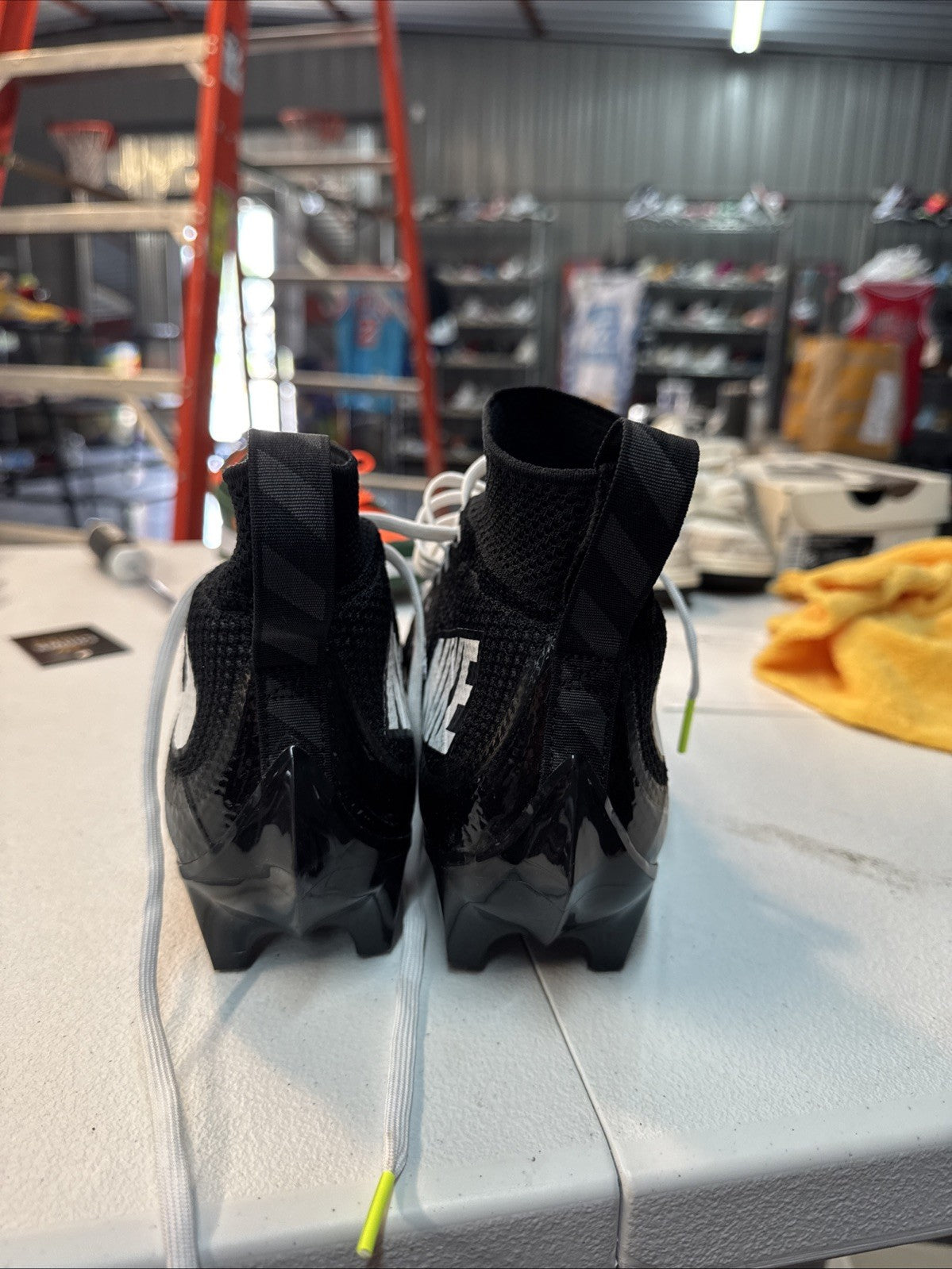 Nike Vapor Edge 360 Untouchable Football Cleats | Replacement Box - Size 9.5 - product image from the listing.