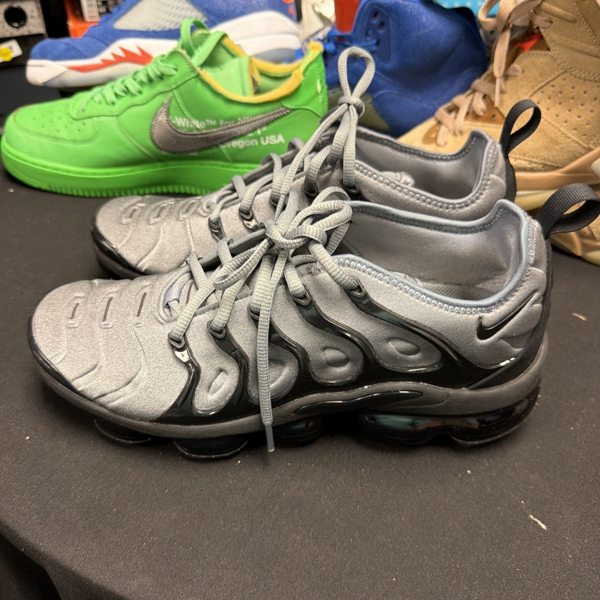 Air VaporMax Plus Cool Grey Black Size 9..CK0900-001 by Nike - product image from the listing.