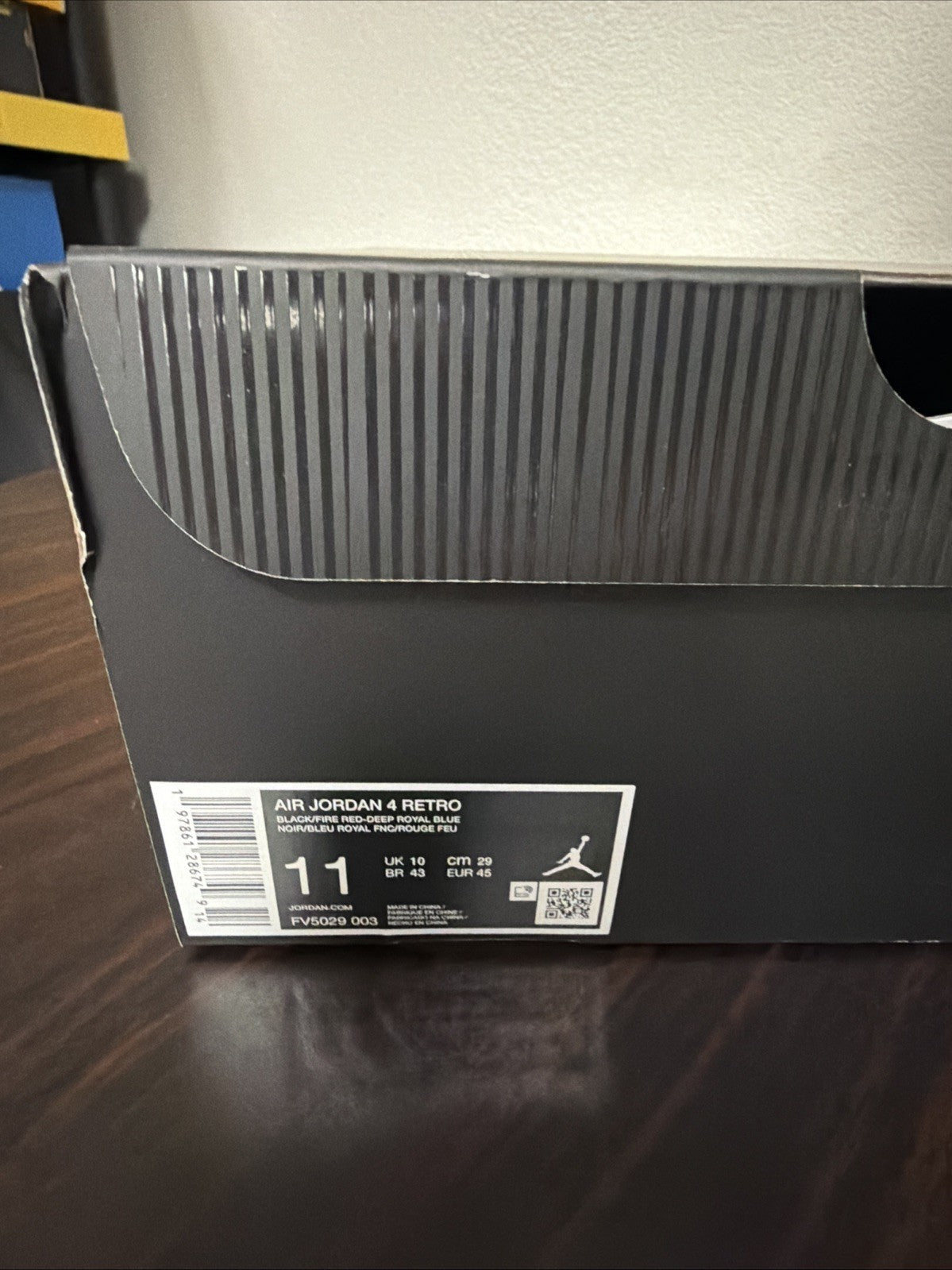 "RARE AIR" Air Jordan 4 Retro 2025 - Size 11 - FV5029 003 (15406-3) - product image from the listing.