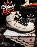 Men's A Ma Maniere Jordan 2 Retro SP Airness 8 DO7216-100 Sail Burgundy - product image from the listing.