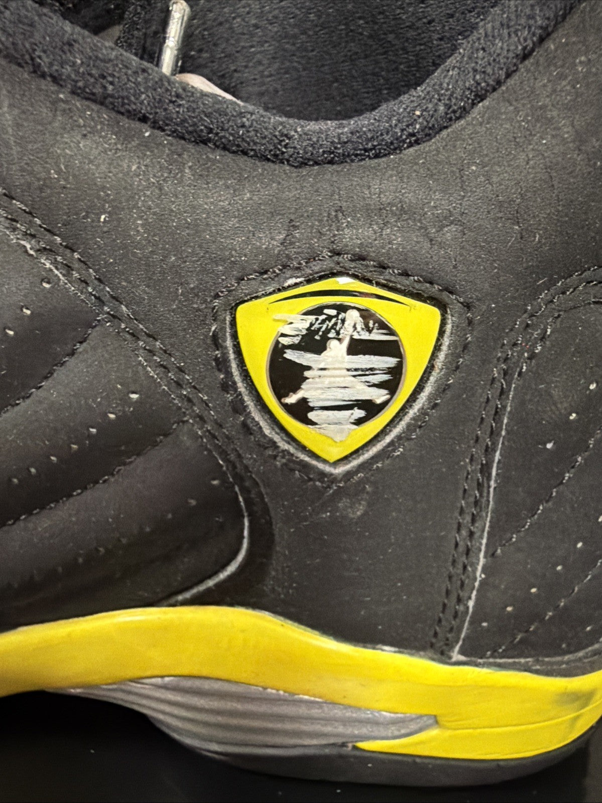 Air Jordan 14 Retro Thunder - Size 9.5 - product image from the listing.