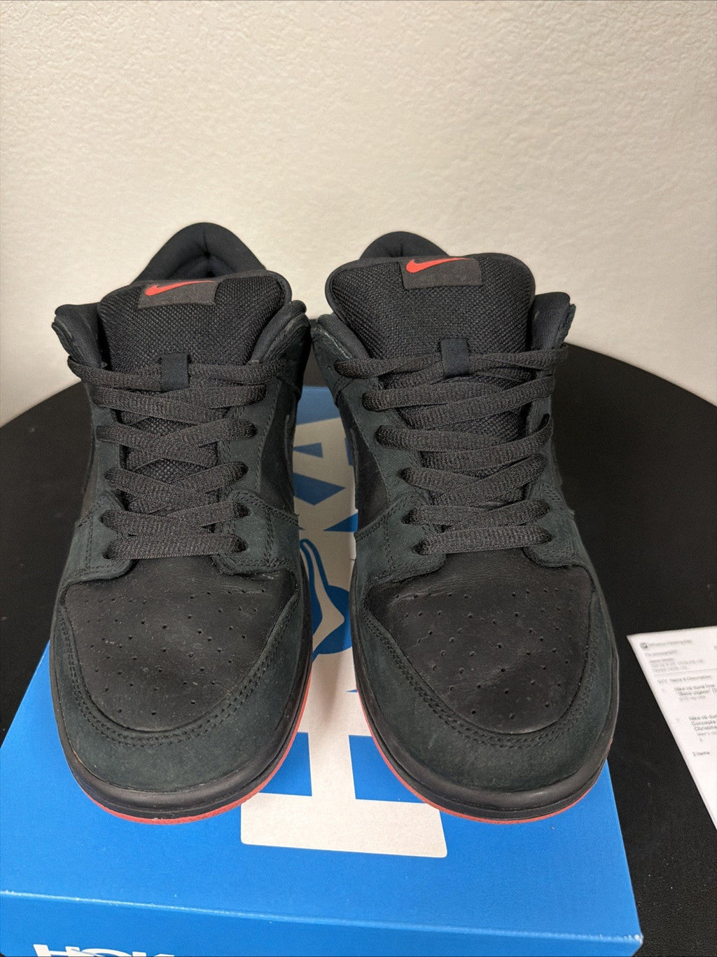 Jeff Staple Dunk Pro SB Low Black Pigeon Size 11 Authentic OG Rare by Nike - product image from the listing.