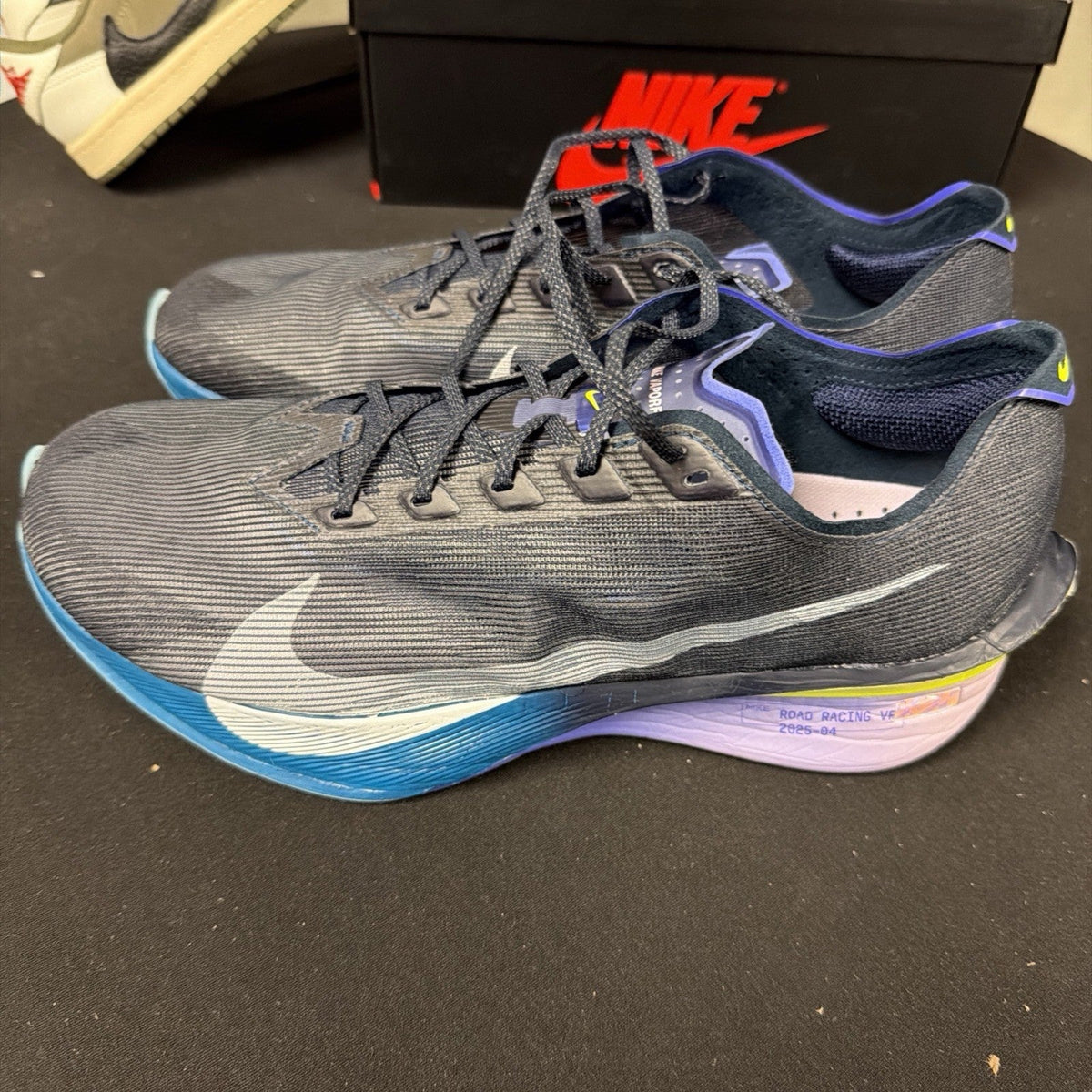 Men's Nike ZoomX Vaporfly Next% 4 Size 13 HF6414 401 - product image from the listing.