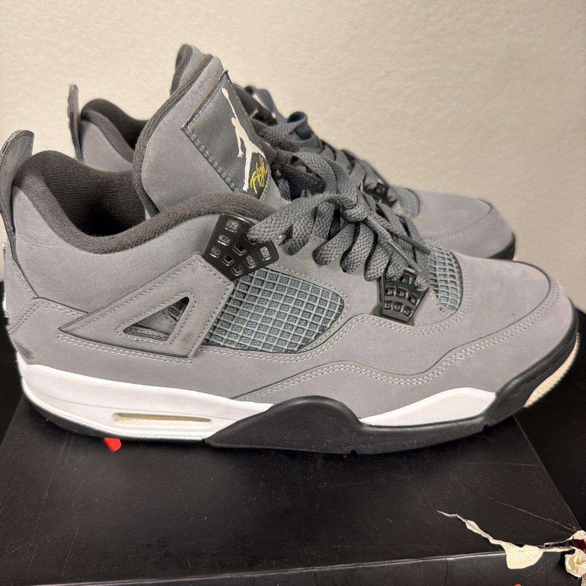 Jordan 4 Retro Low Cool Grey - Size 11 - product image from the listing.