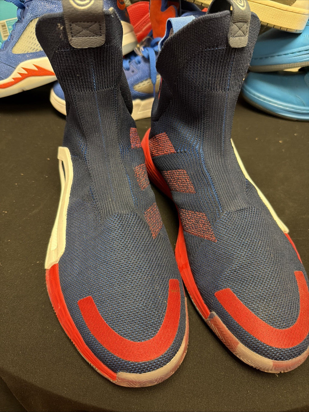 Size 11.5 - Marvel x adidas N3XT L3V3L Heroes Among Us: Captain America - product image from the listing.