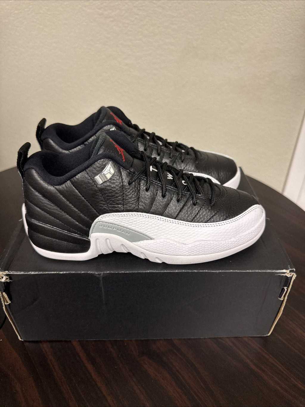 Jordan 12 Retro Playoffs (2022) (GS) - Size 5Y - product image from the listing.