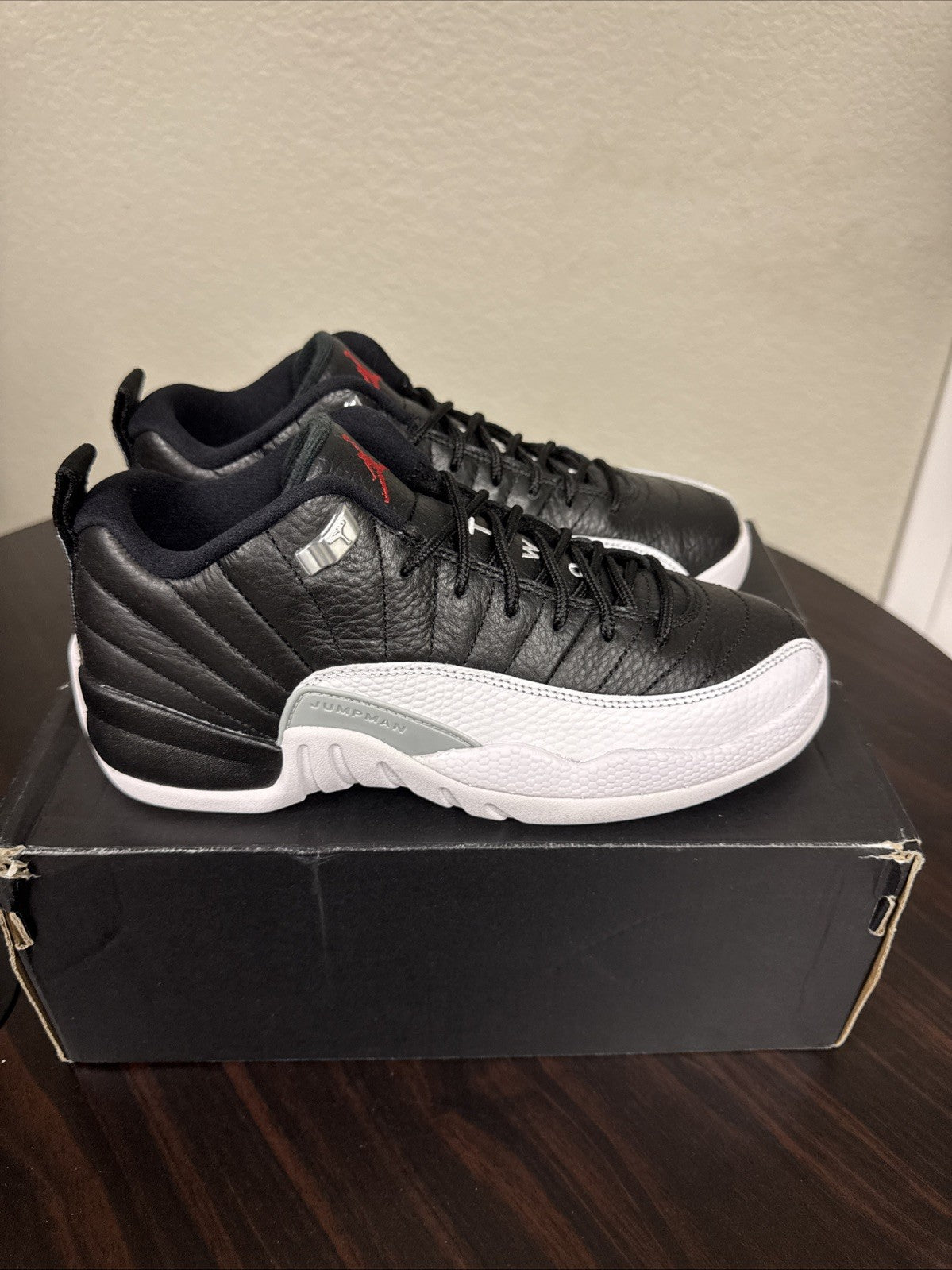 Jordan 12 Retro Playoffs (2022) (GS) - Size 5Y - product image from the listing.
