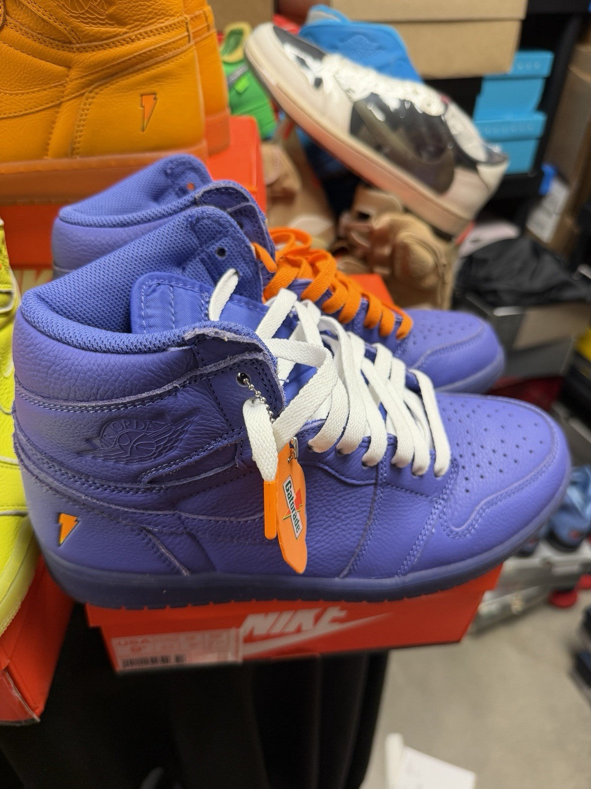 Air Jordan 1 Retro High OG Whole Set Of 4 Gatorade Pack Men's 9.5 - product image from the listing.