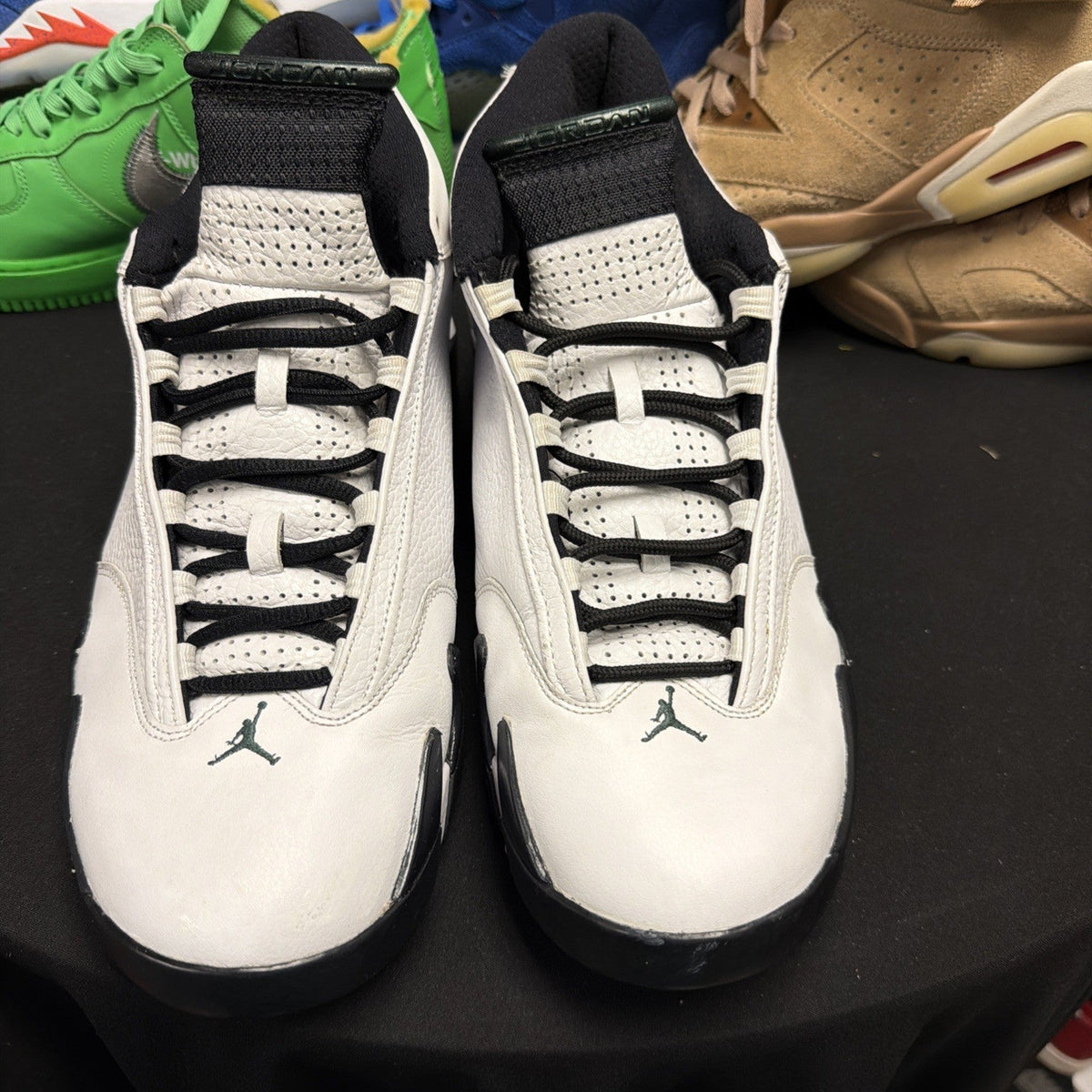 Air Jordan 14 Retro 2016 Oxidized Green - Size 13 - product image from the listing.