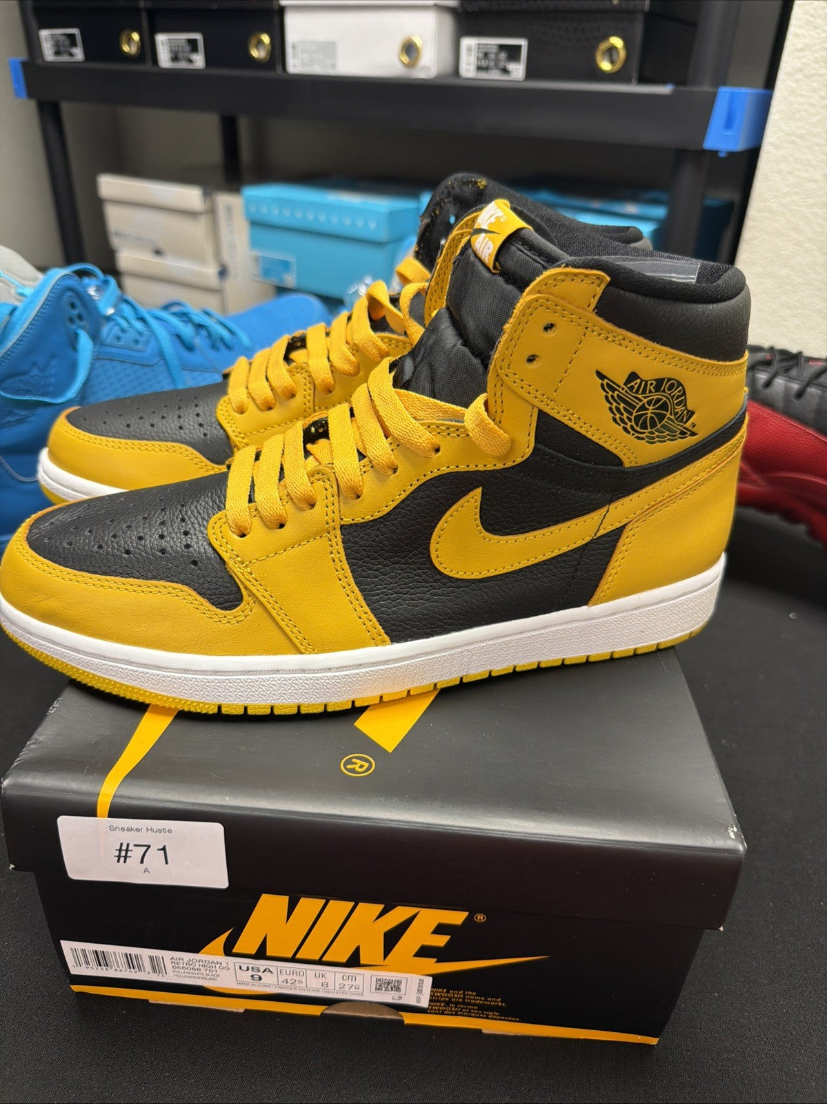 Jordan 1 Retro OG High Pollen - Size 9 - product image from the listing.